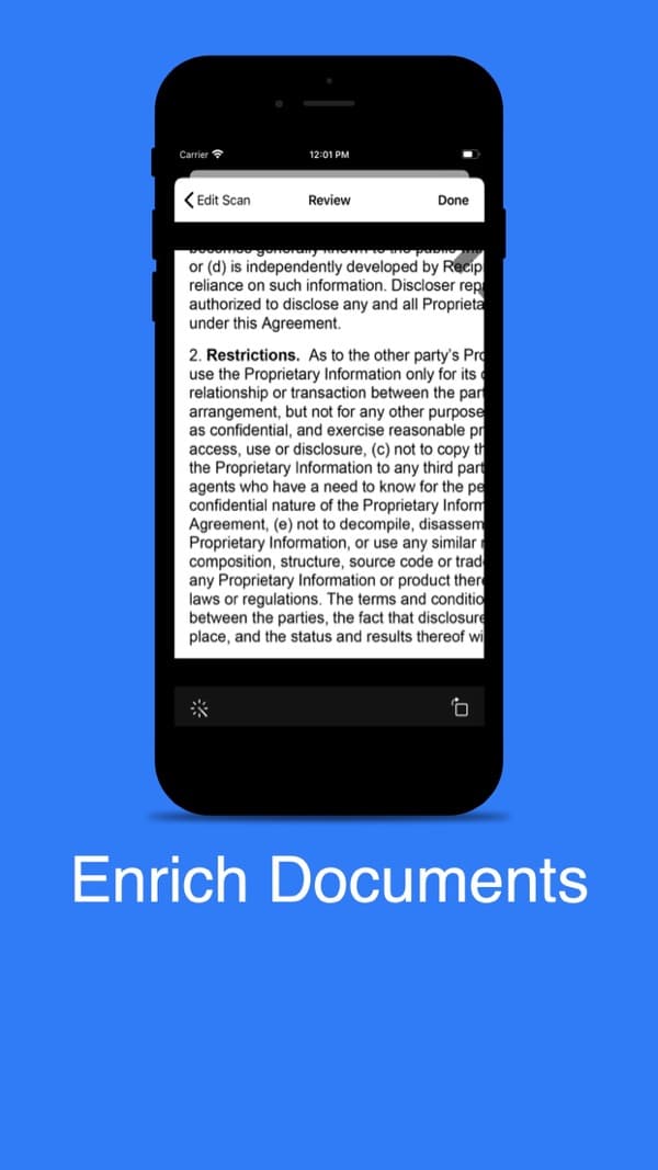 Scan Via Cam App Store screenshot 1