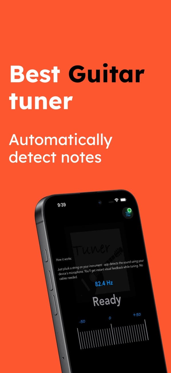 Guitar Tuner App Store screenshot 1