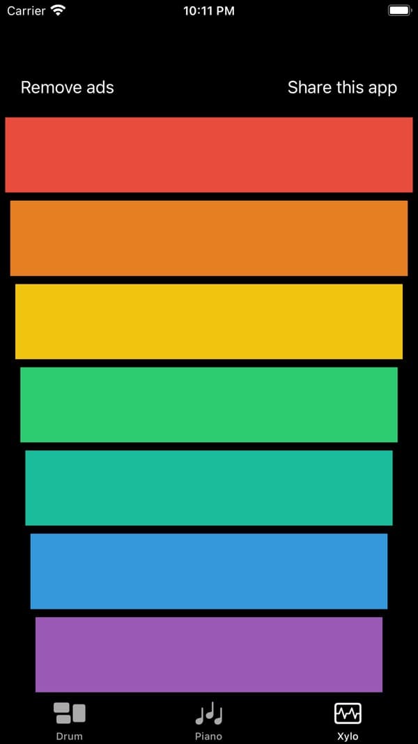 Drums n Piano App Store screenshot 2