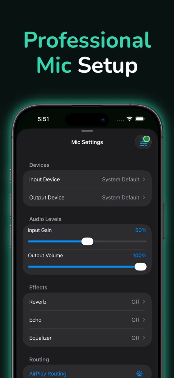 Virtual Mic App Store screenshot 2