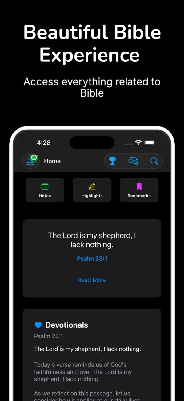 Bible Study AI App Store screenshot 1