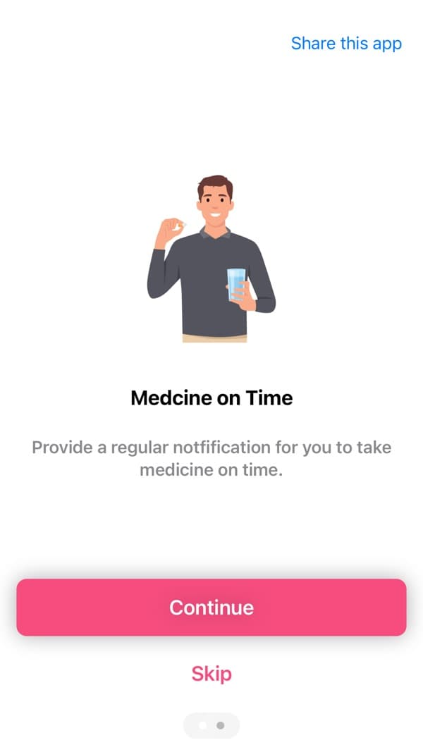 Track Your Pills App Store screenshot 1